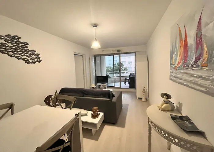 公寓 3 Pieces A 100m De La Avec Grande Terrasse Et Wifi - - Fr-1-197-537